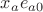 ${x_a}{e_{a0}}$