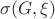 $\sigma(G,\xi)$