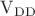 $\mathrm{V_{DD}}$