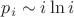 $p_i \sim i \ln i$