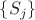 $\{S_j\}$