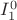 $I_1^0$ $I_1^0$