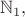 $\mathbb N_1,$
