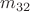 $m_{32}$
