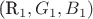 (R_1, G_1,B_1)