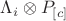 $\Lambda_i\otimes P_{[c]}$