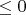 \le0