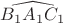 $\widehat{B_1 A_1 C_1}$