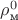 $\rho^0_{\text{м}$