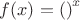 $f(x)=\left(\fracnx\right)^x$