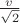 $\frac{v}{\sqrt 2}$