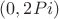 $(0,2Pi)$