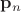 $\mathbf{p}_n$