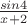 $\frac{sin4}{x+2}$