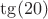 $\tg(20)$