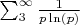 $\sum_3^{\infty} \frac {1}{p\ln(p)}$