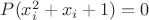 $P(x_i^2+x_i+1)=0$