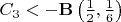 $C_3<-\mathbf B\left(\frac 12,\frac 16\right)$
