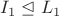 $I_1\trianglelefteq L_1$