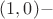 $(1,0) - $