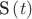 $\[{{\text{S}}\left( t \right)}\]$