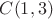 $C(1,3)$