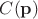 $C(\mathbf{p})$