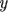 \textit{y}
