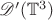 $\mathscr{D}'(\mathbb{T}^3)$