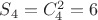 $S_4=C_4^2=6$