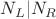 $N_L | N_R$