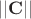 $||{\bf C||$
