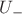 $U_-$