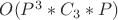 $O(P^3*C_3*P)$ $O(P^3*C_3*P)$