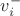 $v_i^-$