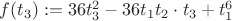 $f(t_3):=36t_3^2-36t_1t_2\cdot t_3+t_1^6$