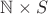 $\mathbb{N}\times S$