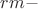 $rm-$