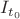 $I_{t_0}$
