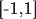 [-1,1]