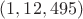 $(1,12,495)$