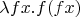 $\lambda f x . f ( f x )$