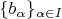 $\{b_\alpha\}_{\alpha\in I}$