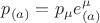 $p_{(a)} = p_{\mu} e^{\mu}_{(a)}$ $p_{(a)} = p_{\mu} e^{\mu}_{(a)}$