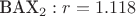 BAX_2:  r=1.118