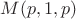 $M(p,1,p)$