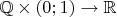 $\mathbb{Q}\times(0;1)\to\mathbb{R}$