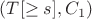 $(T[\ge s], C_1)$