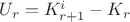$U_r=K^i_{r+1}-K_r$