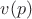 $v(p)$
